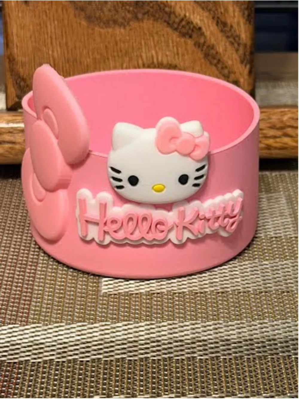 #HK-2238 Hello Kitty Silicone Tumbler Boot - Pink